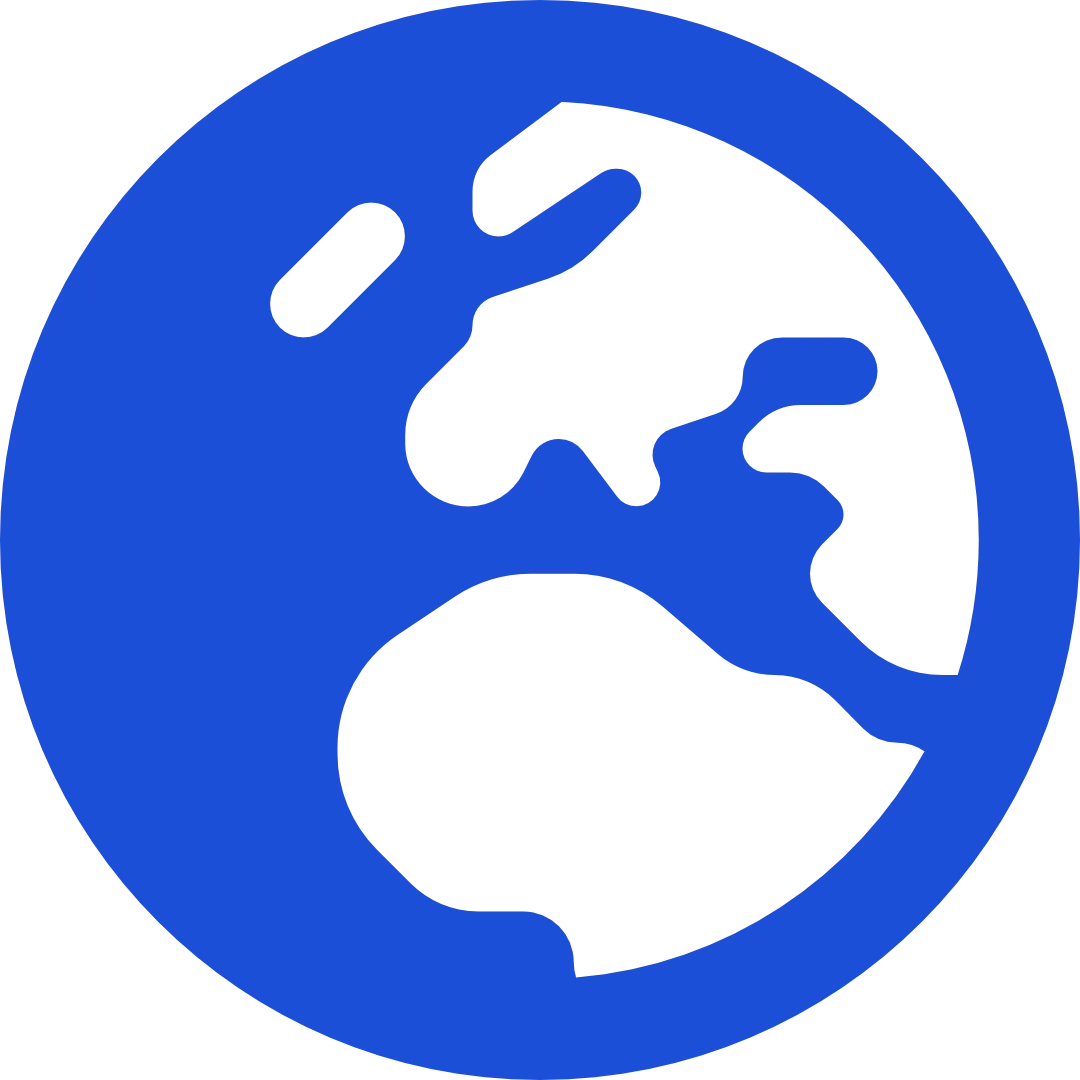 Europe globe icon.
